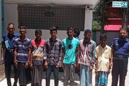 আত্রাইয়ে ধর্ষণ ও বিভিন্ন মামলার ৭জন আটক 